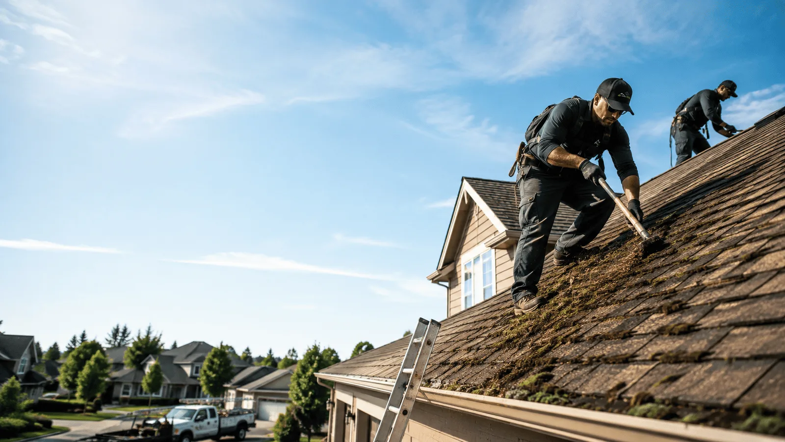Roof Moss Removal in Brooks, ME near me